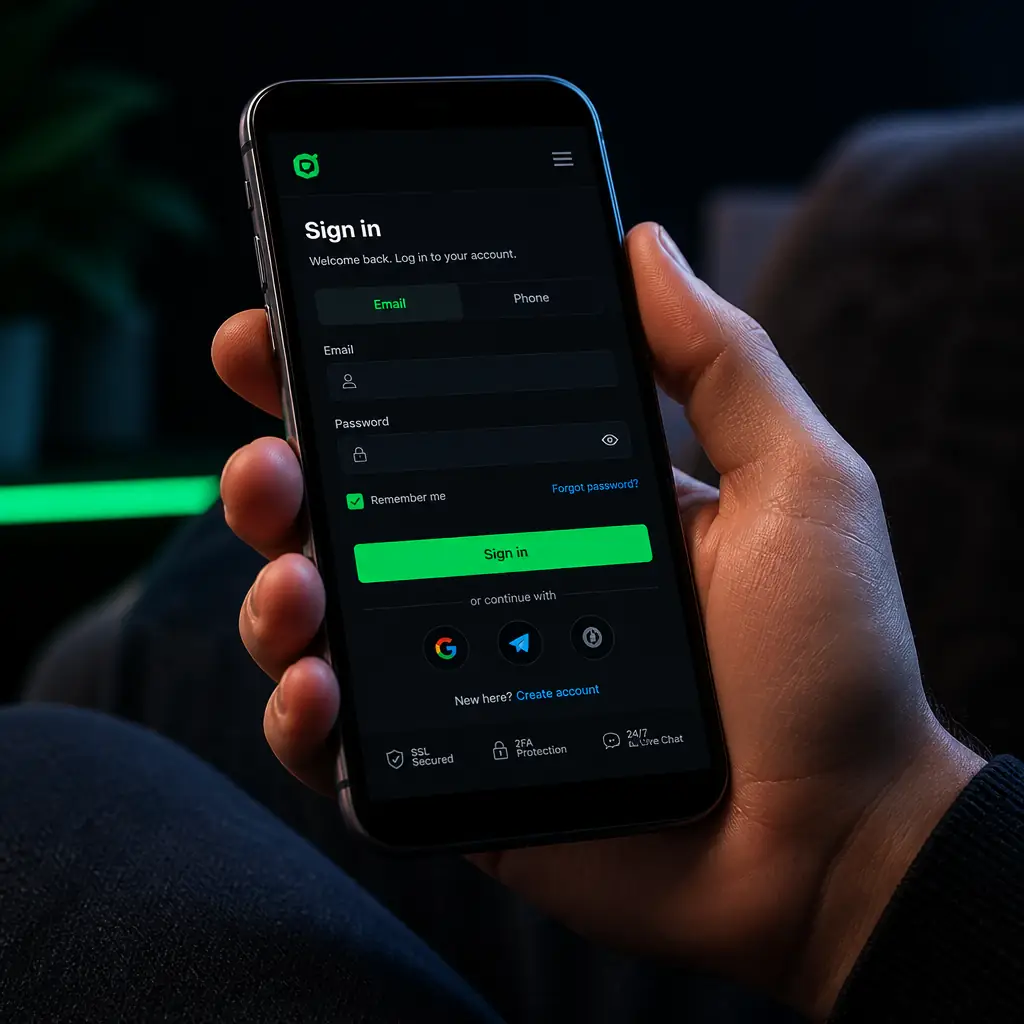 Jackbit Casino Login visual guide for Jackbit Casino