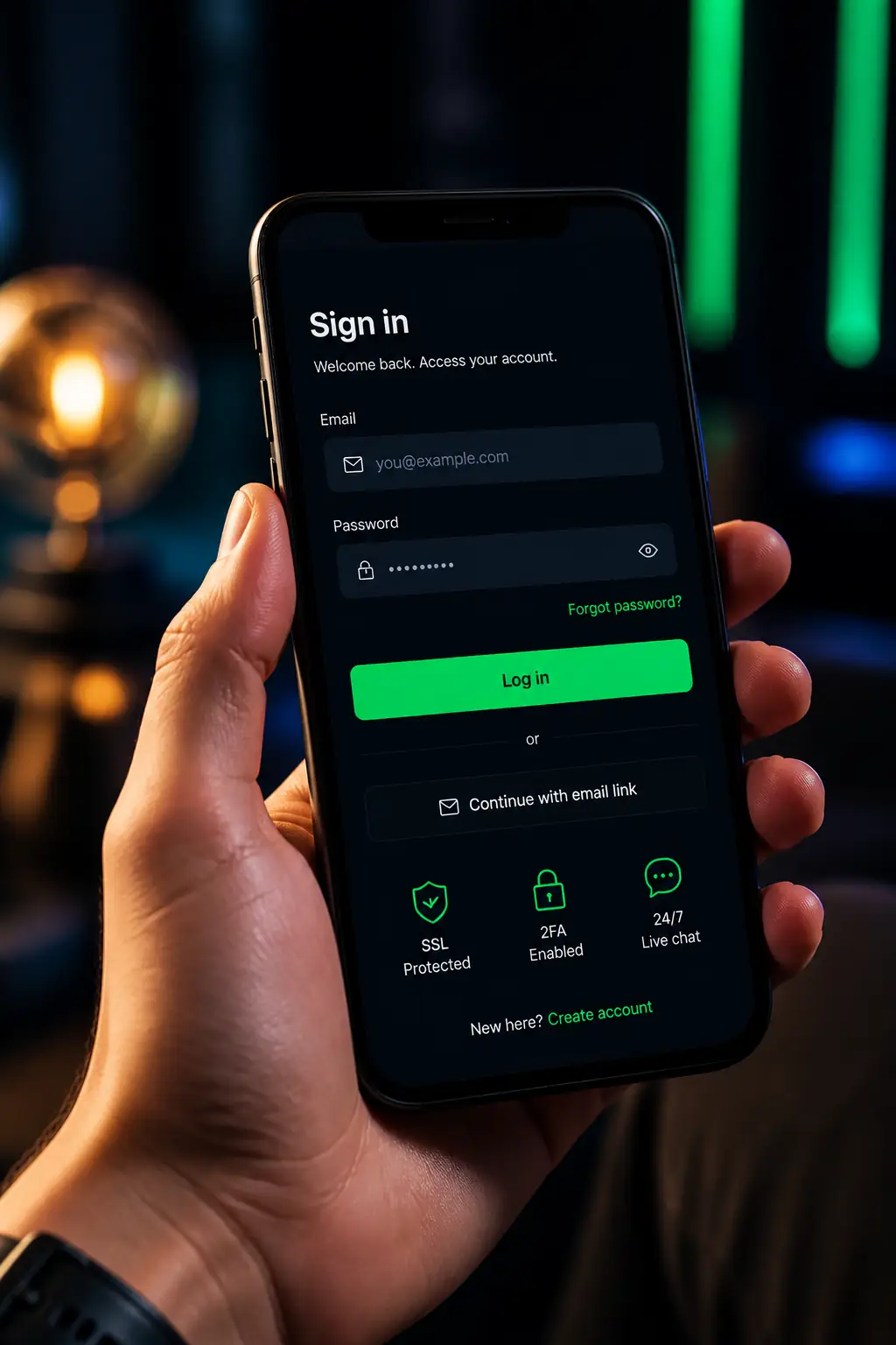 Jackbit Casino Login visual guide for Jackbit Casino