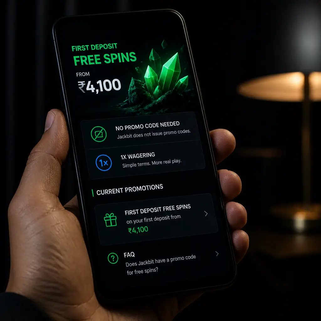 Jackbit Promo Codes and Bonus Offers visual guide for Jackbit Casino